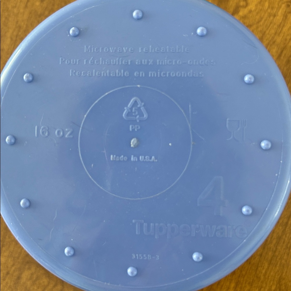 Tupperware Crystal Wave Soup Mug - Picture 5 of 5